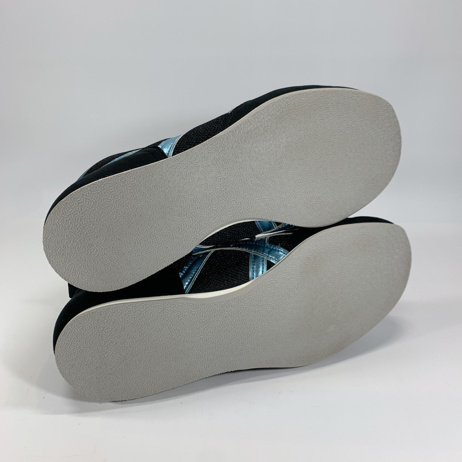  ◯ asics アシックス ボクシングシューズ レスリングシューズ 25 ブラック ライトブルー グリッター シューズ ボクシング