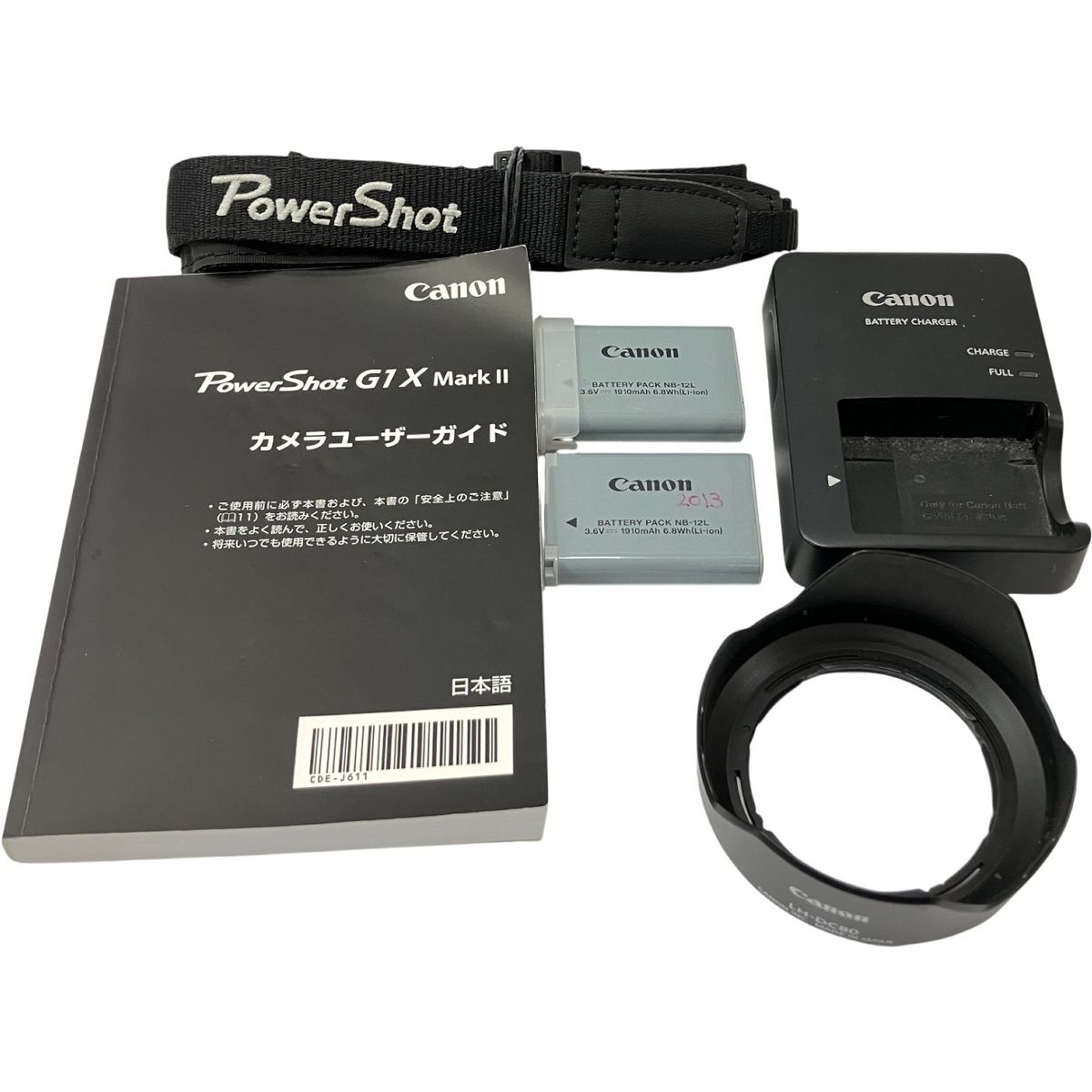 SDカードあり Canon PC 2049 PowerShot G 1 X Mark II コンパクトデジタルカメラ コンデジ