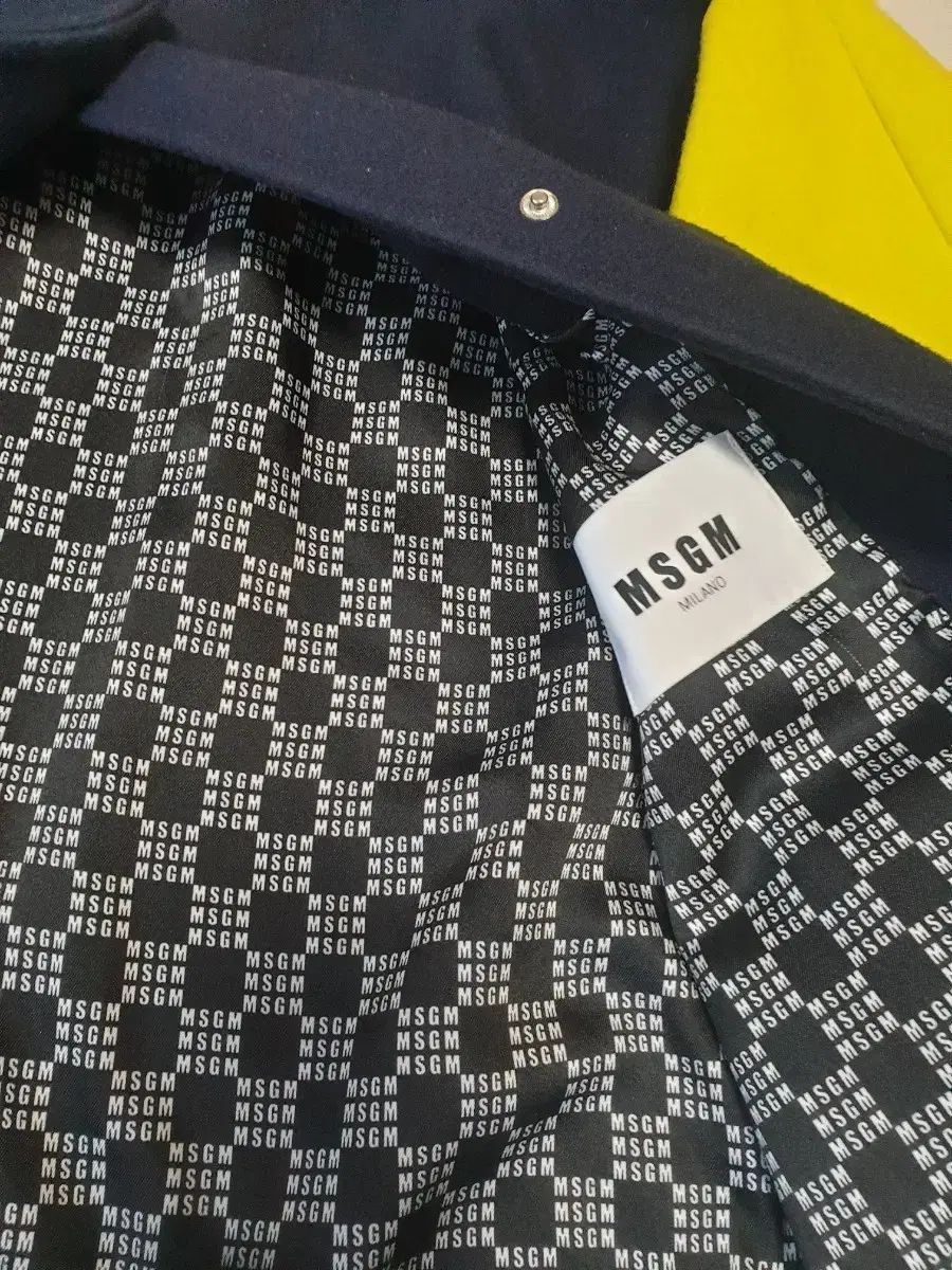 MSGM スタジャン ブルゾン ロング ウールジャケット レディース 38 GULLKHAN_COM