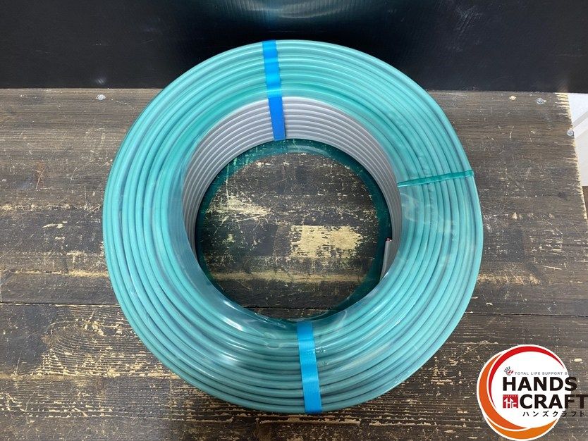 住電 3×2.0mm VVF 電線 条長 100m 質量 16kg 概算 9月製造