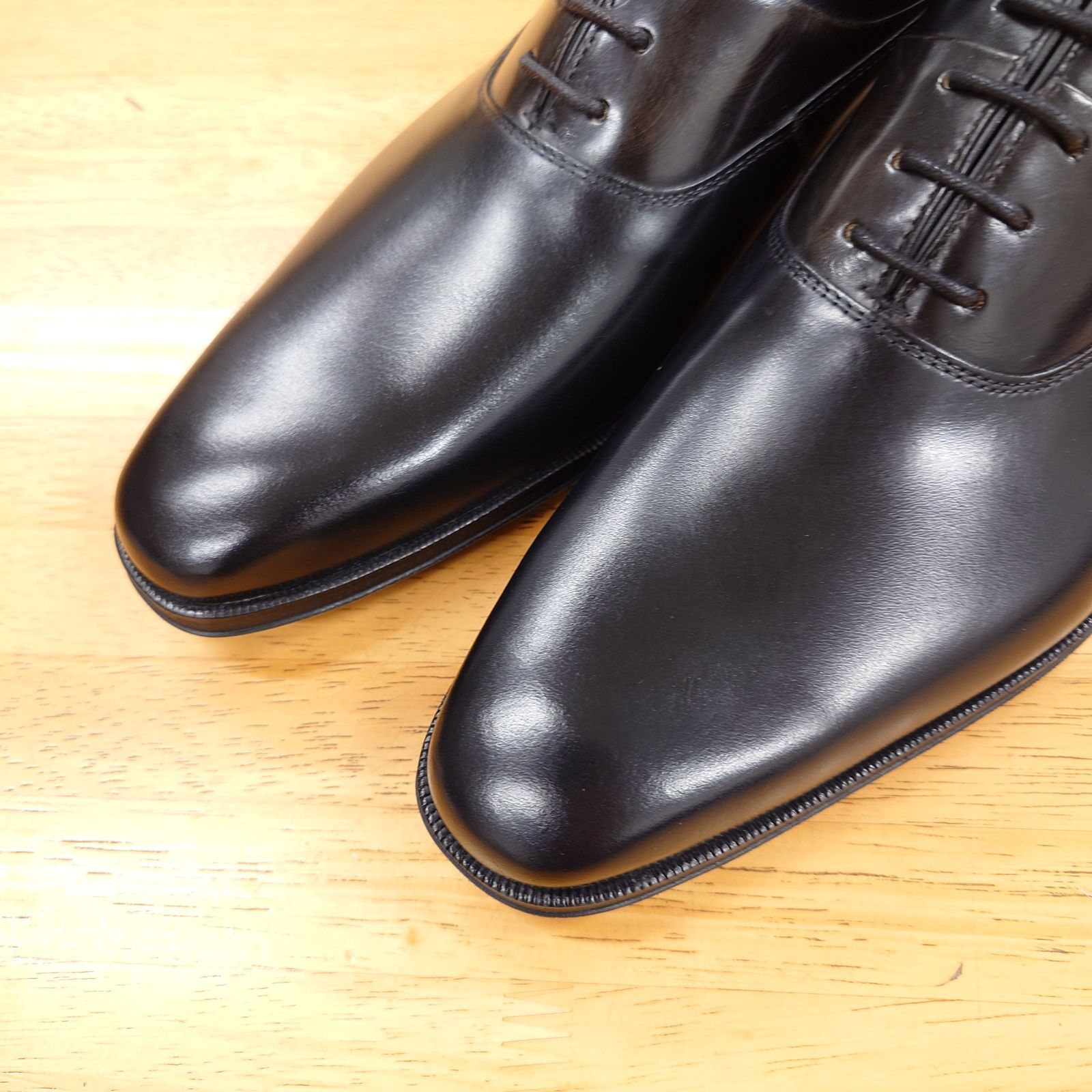  ランバン レザービジネスシューズ 83440 ブラック 24.5 cm その他 ブーツ 革靴