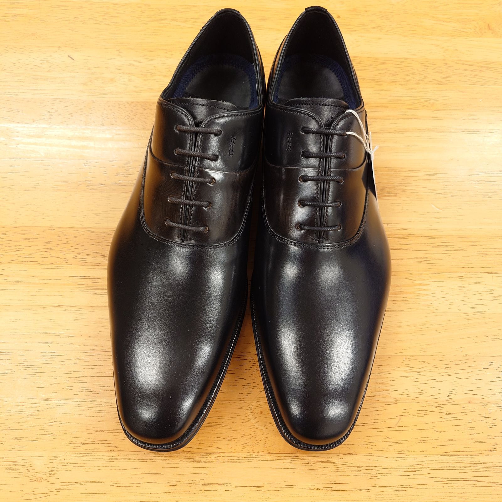 ランバン レザービジネスシューズ 83440 ブラック 24.5 cm