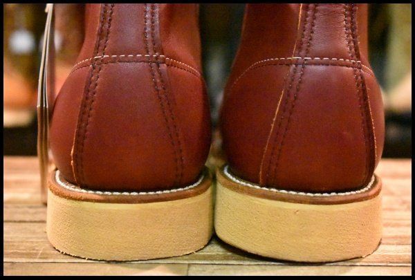  9 5 D DEAD 羽タグ 00年 レッドウィング 8131 アイリッシュセッター 赤茶 オロラセット モックトゥ ブーツ 8875 redwing GP 208 ワークブーツ ブーツ 革靴