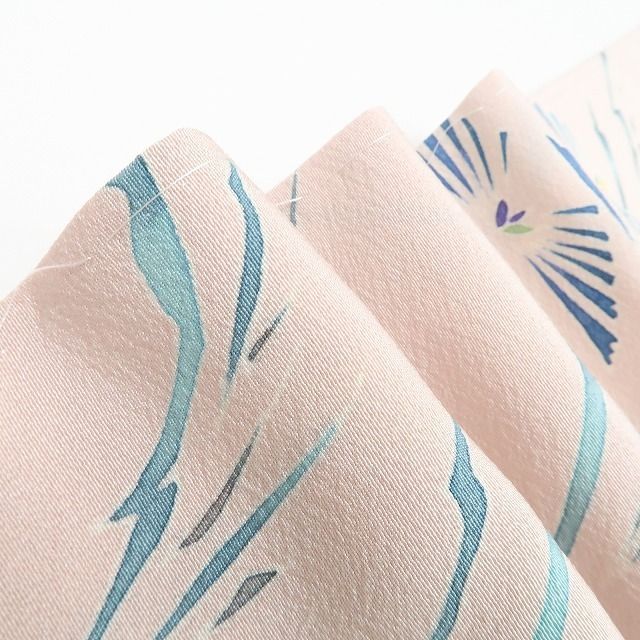 ❁tomihisa❁ 本加賀友禅 中正亭子 落款 昇仙狭 想いを繋ぐ加賀の伝統 輝き満ちて染め出づる 着物 正絹 仕付け糸付 訪問着 5688