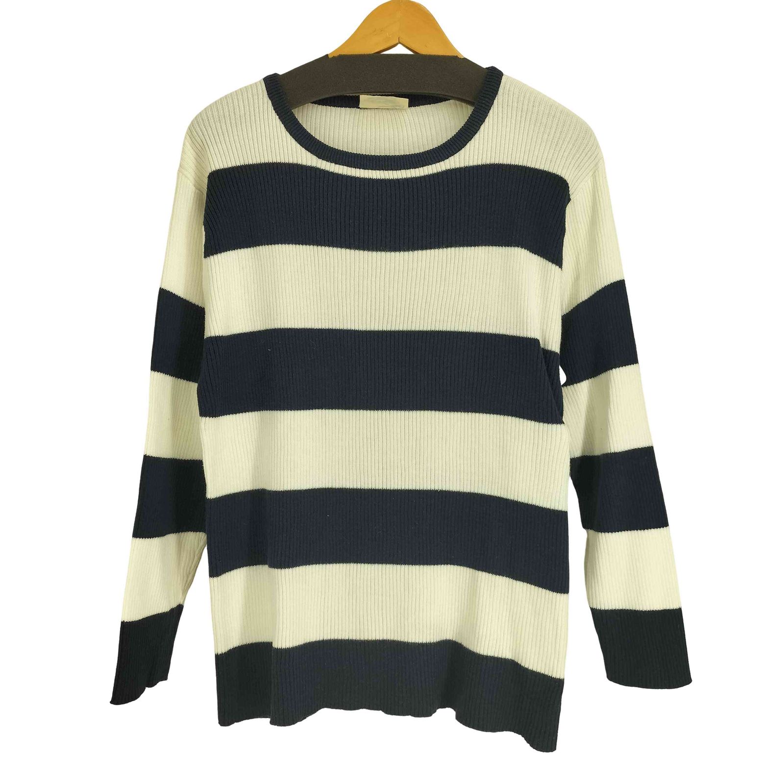 ハイスポーティングギア HAI SPORTING GEAR 80-90S ボーダー クルーネックニット レディース import M