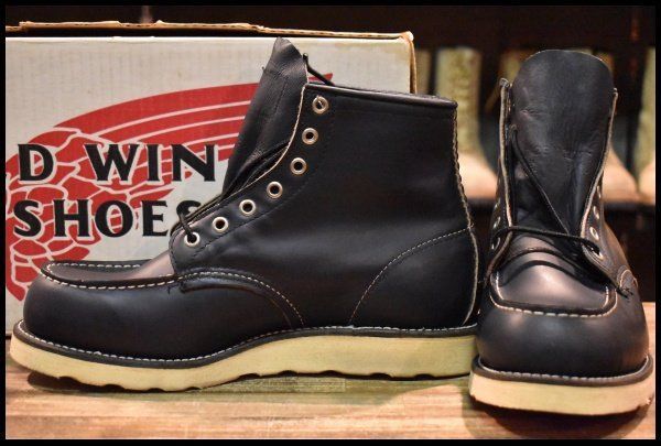 8EE DEAD 犬タグ レッドウィング 8179 アイリッシュセッター 黒 ブラッククローム モックトゥ ブーツ redwing HOPESMORE GP210