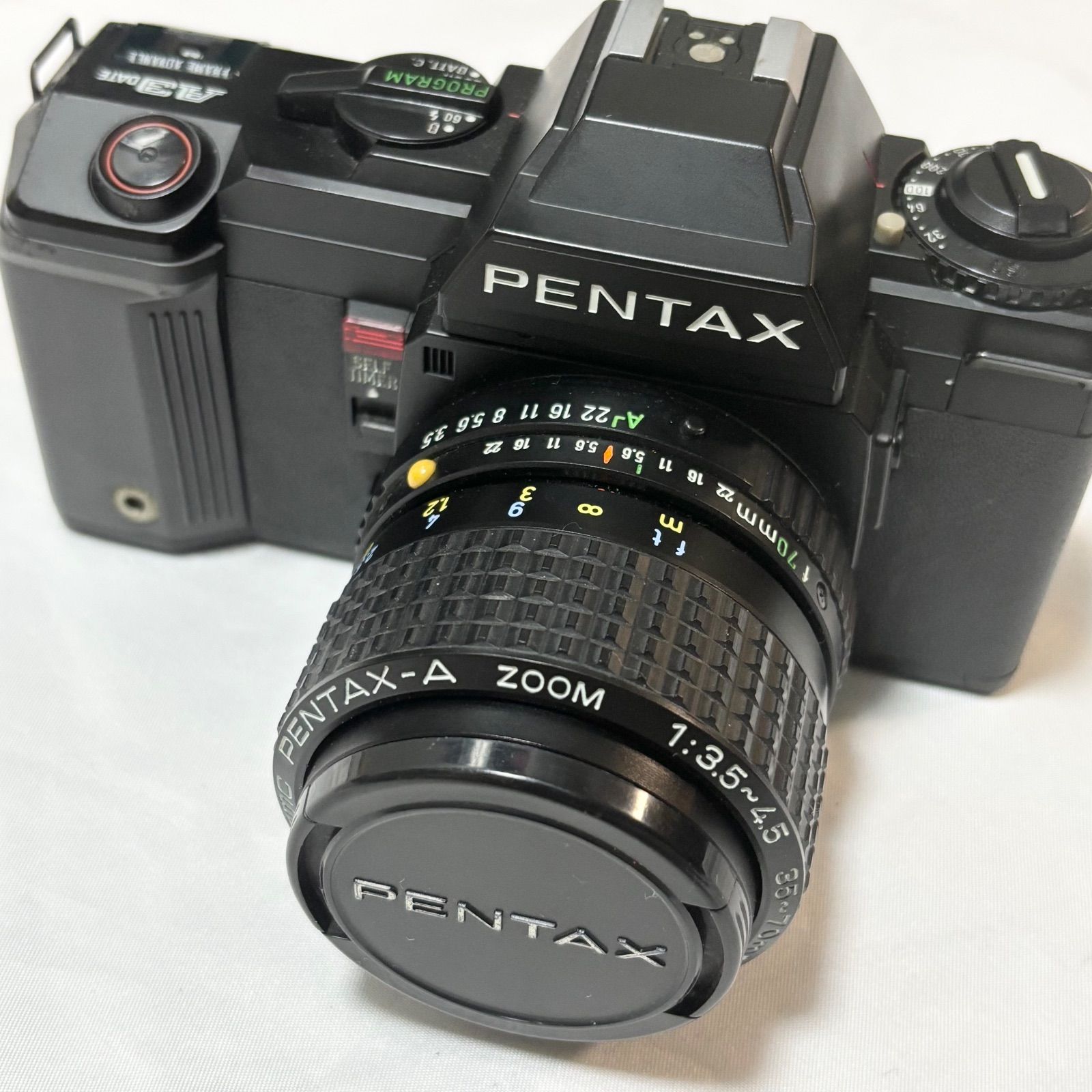 PENTAX ペンタックス A3 DATE 一眼フィルムカメラ 撮影 写真 動作未 ジャンク品扱い 品 レンズつき