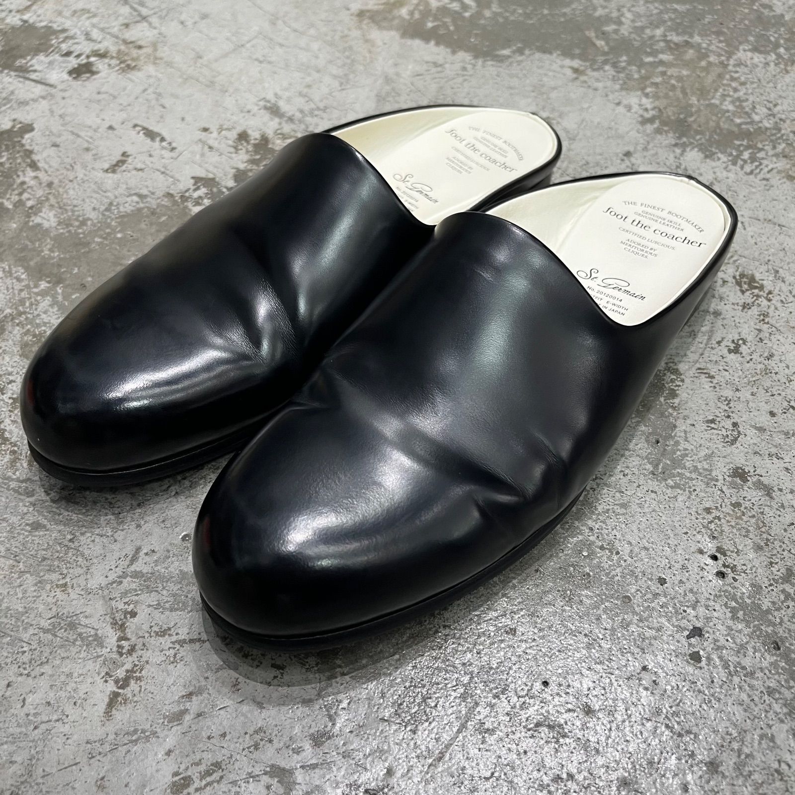 参考上代47300円 foot the coacher OPERA SANDALS HARDNESS 50 SOLE レザー オペラサンダル フットザコーチャー TC2012007 9 2067M1