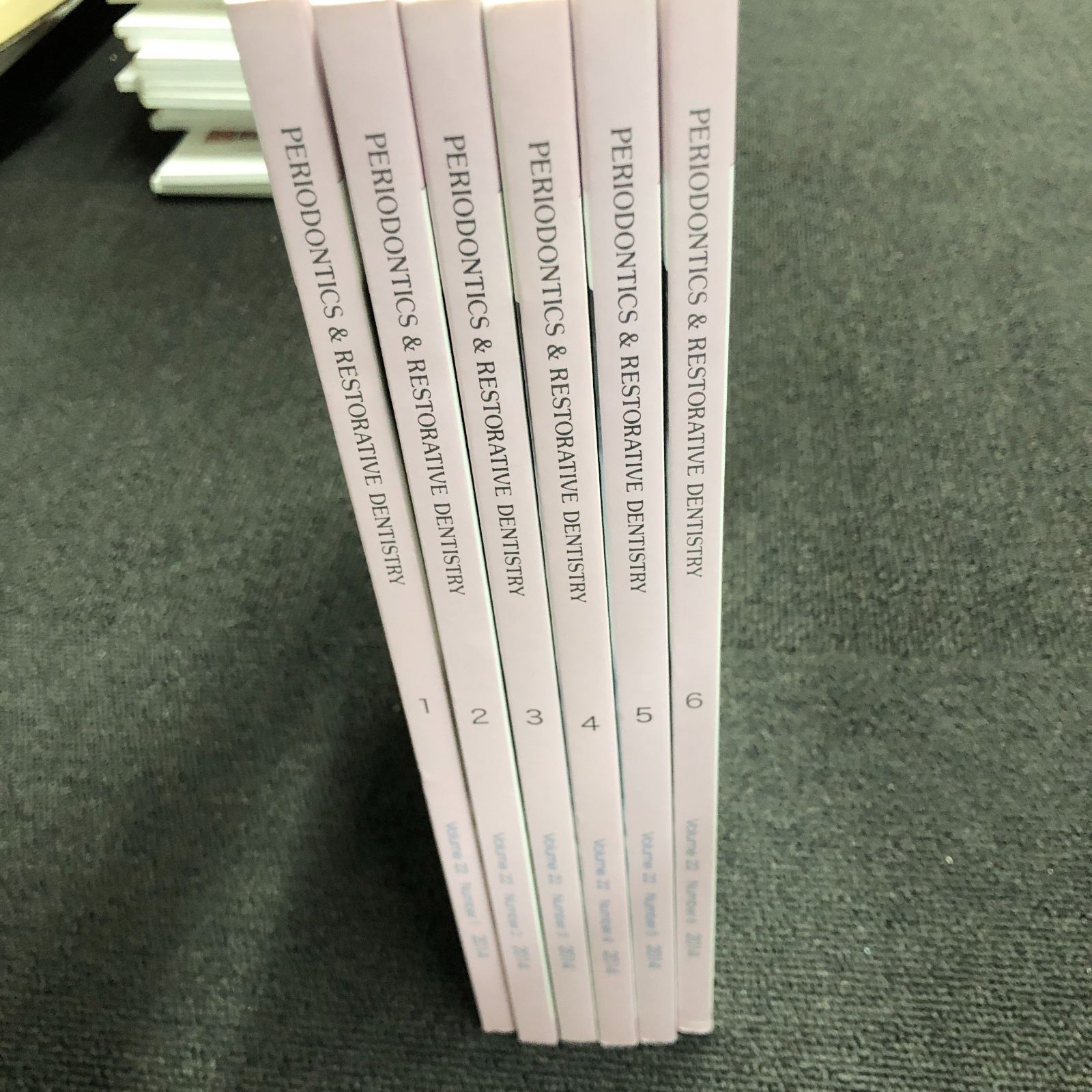 医学専門雑誌‐歯科 - 2014 vol.22 1～6 ペリオと補綴のスペシャリストが臨床家に送る国際誌 全6冊セット 歯周病治療
