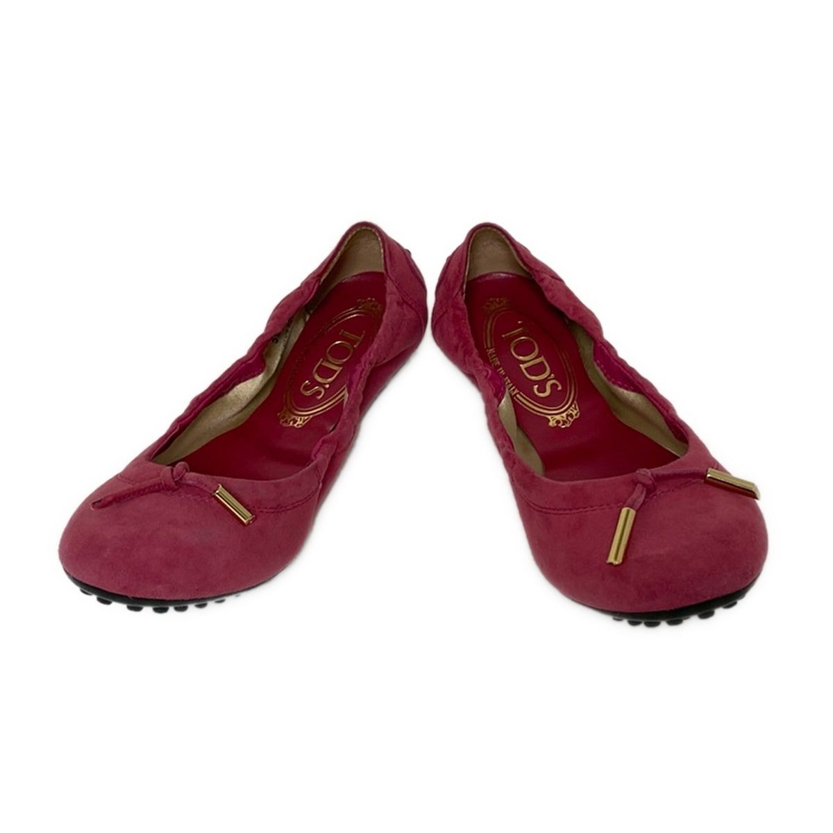 TOD S トッズ ドライビングシューズ 35 レディース - ピンク