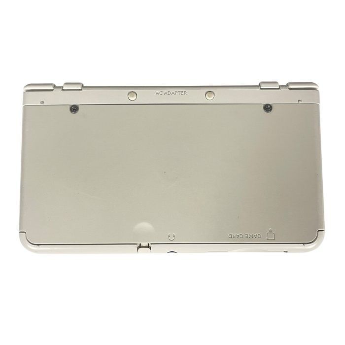 New 3DS どうぶつの森 本体 きせかえプレート きぬよ ホワイト