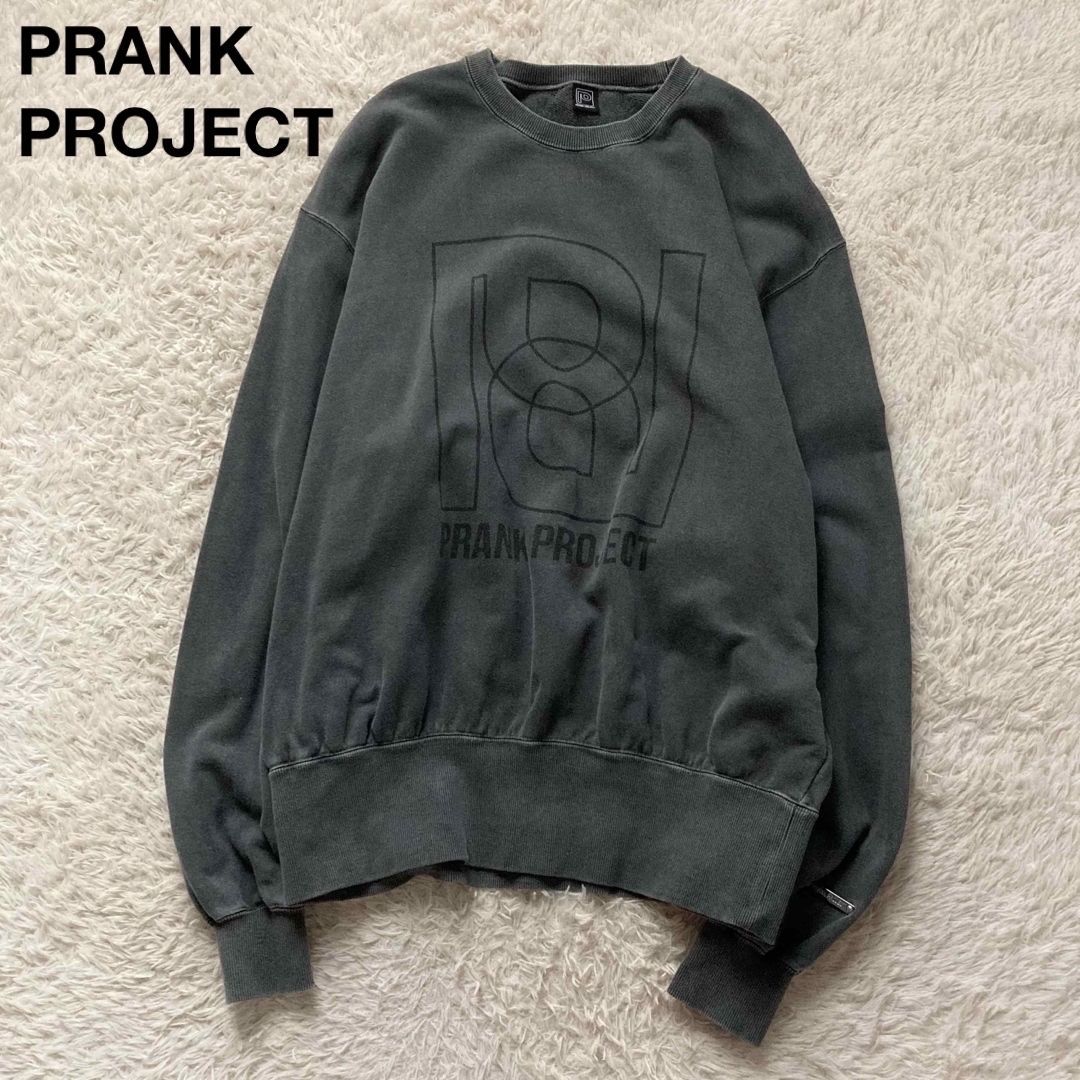 プランクプロジェクト Pロゴオーバースウェット プルオーバー スミクロ ブラック ユニセックス PRANK PROJECT
