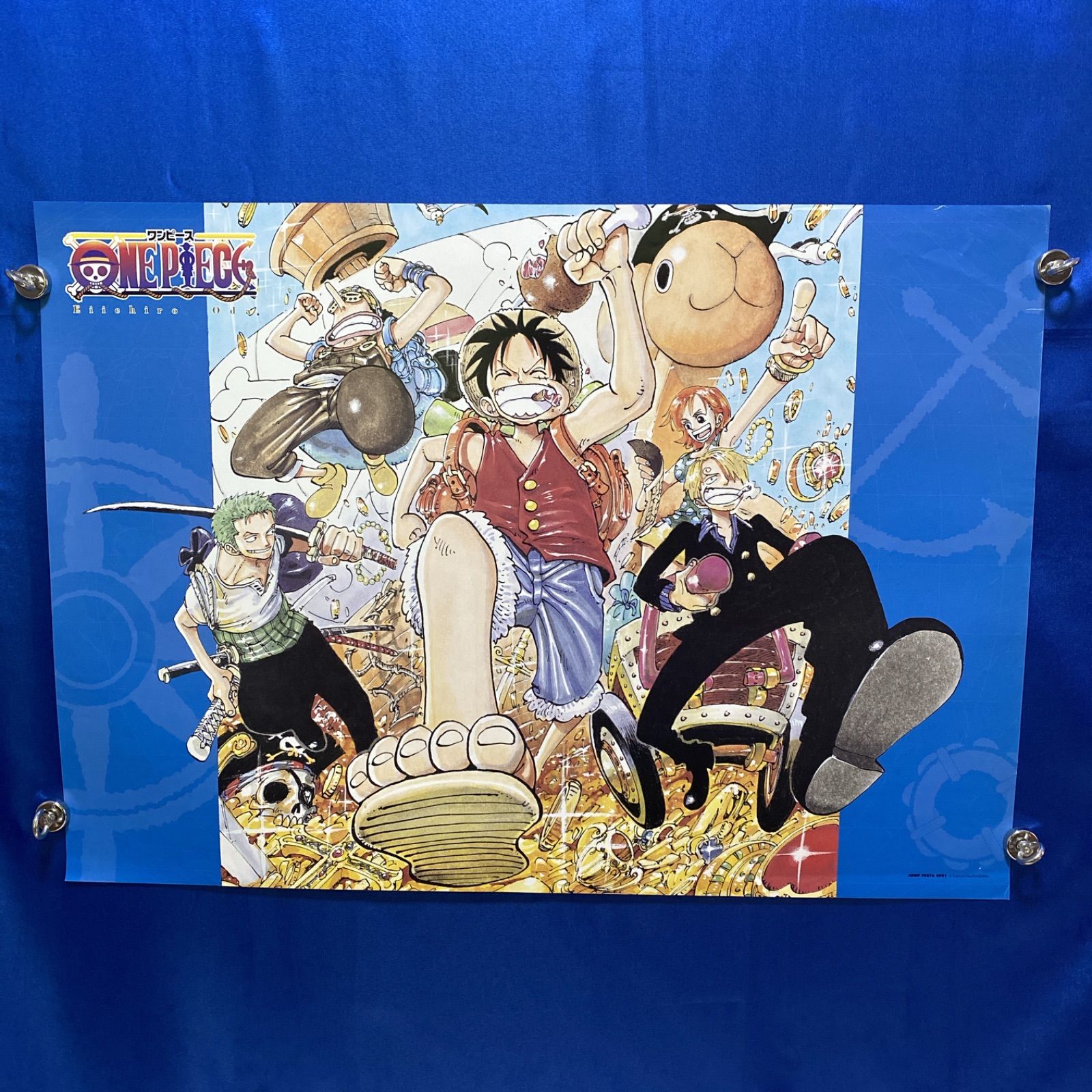 ONE PIECE ジャンプフェスタ2001 B2ポスター 尾田栄一郎 #456 - メルカリ