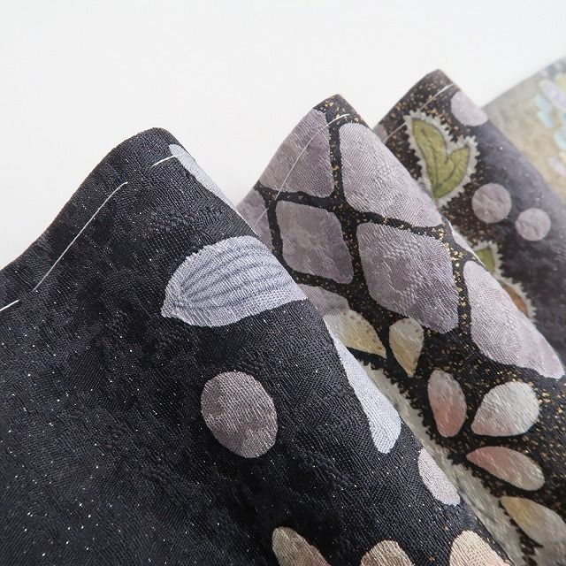 ❁tomihisa❁ 辻ヶ花 銀通し 着物 正絹 人の心に染め出でて記憶を標す無限の華 仕付け糸付 トールサイズ 訪問着 5650