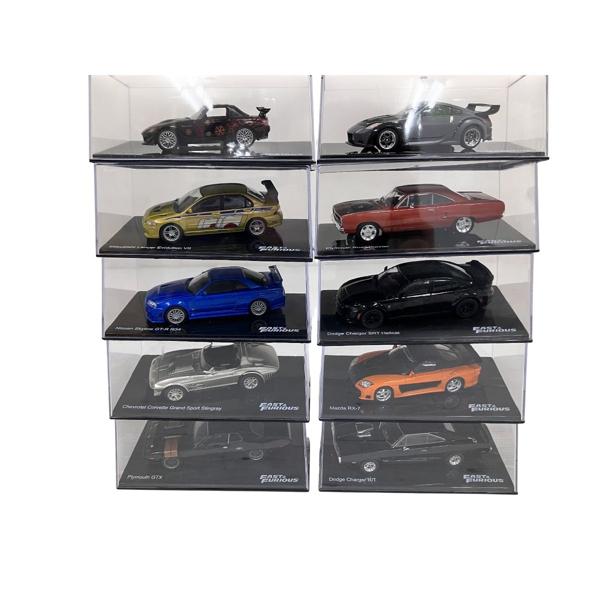 デアゴスティーニ 1 43 ワイルド スピード 1-34巻セット DeAGOSTINI FAST - FURIOUS ミニカー まとめ O10582754