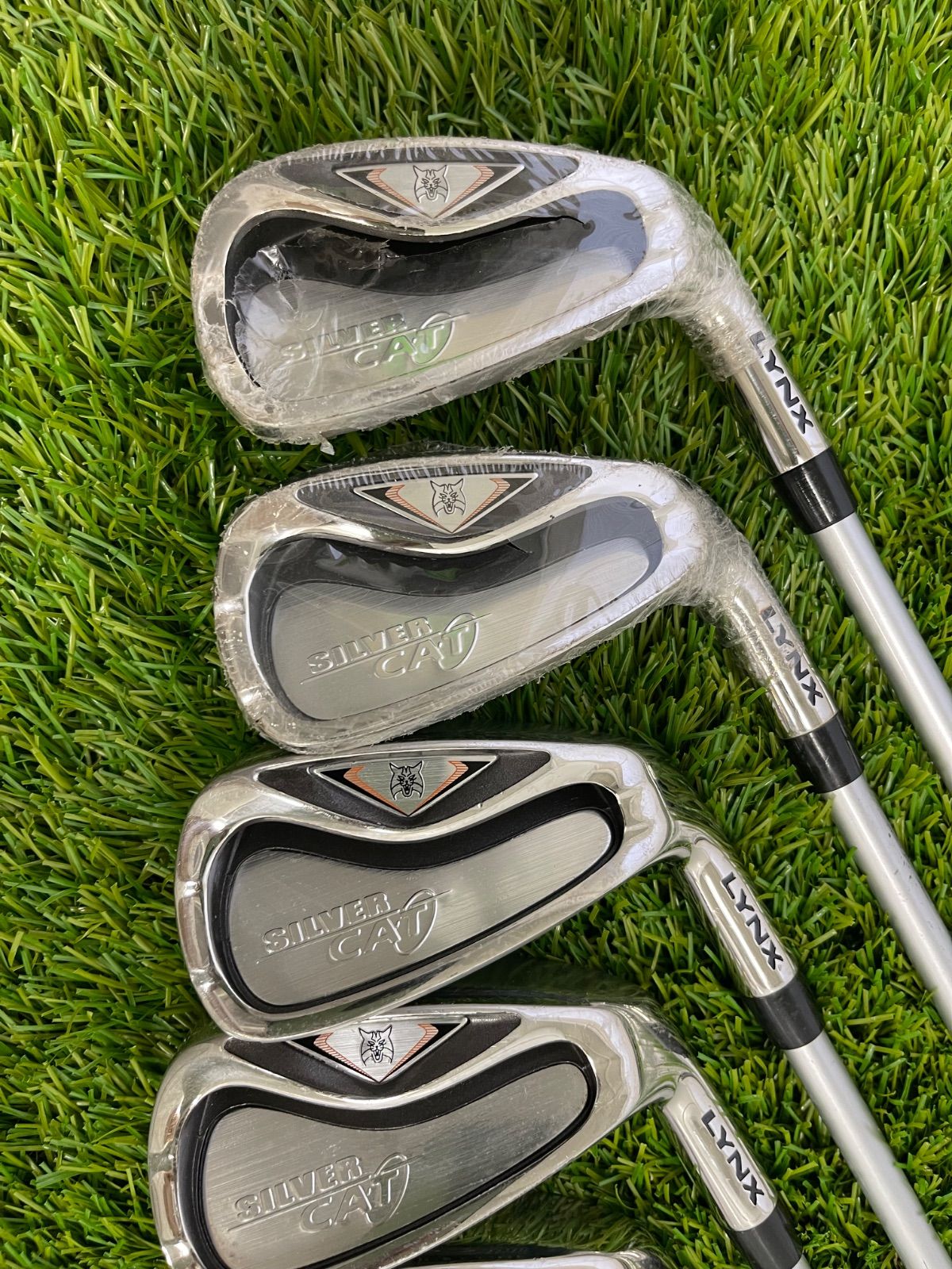 リンクス アイアン 8本 あり LYNX SILVER CAT カーボン SD