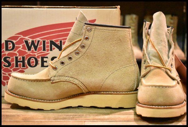 7E DEAD 犬タグ 99年 レッドウィング 8173 スエード アイリッシュセッター タンラフアウト モックトゥ ブーツ redwing HOPESMORE GP212