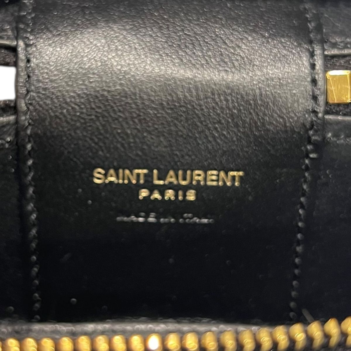 Saint Laurent サンローラン ショルダーバッグ 8192851EL071000 ギャビー マイクロバニティバッグ ラムスキン ゴールド金具 レディース25033458 SA DECORATOM_COM_BR
