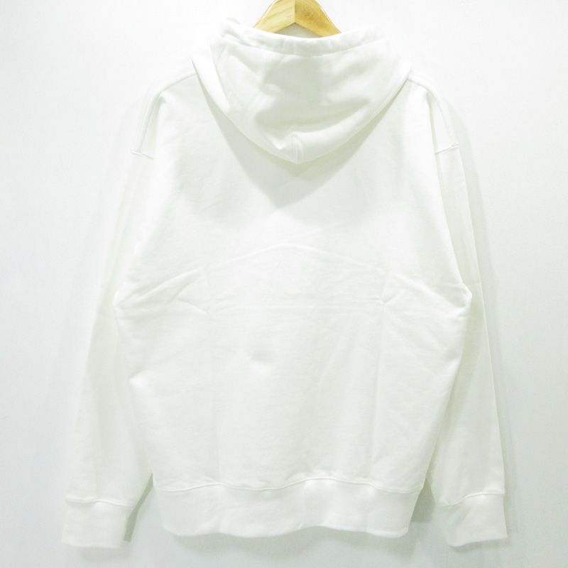 三重本店 FRAGMENT フラグメント × STURDAYS NYC サタデーズ ニューヨークシティ ロゴプリント長袖パーカー BBM-55310 ホワイト サイズ L 103