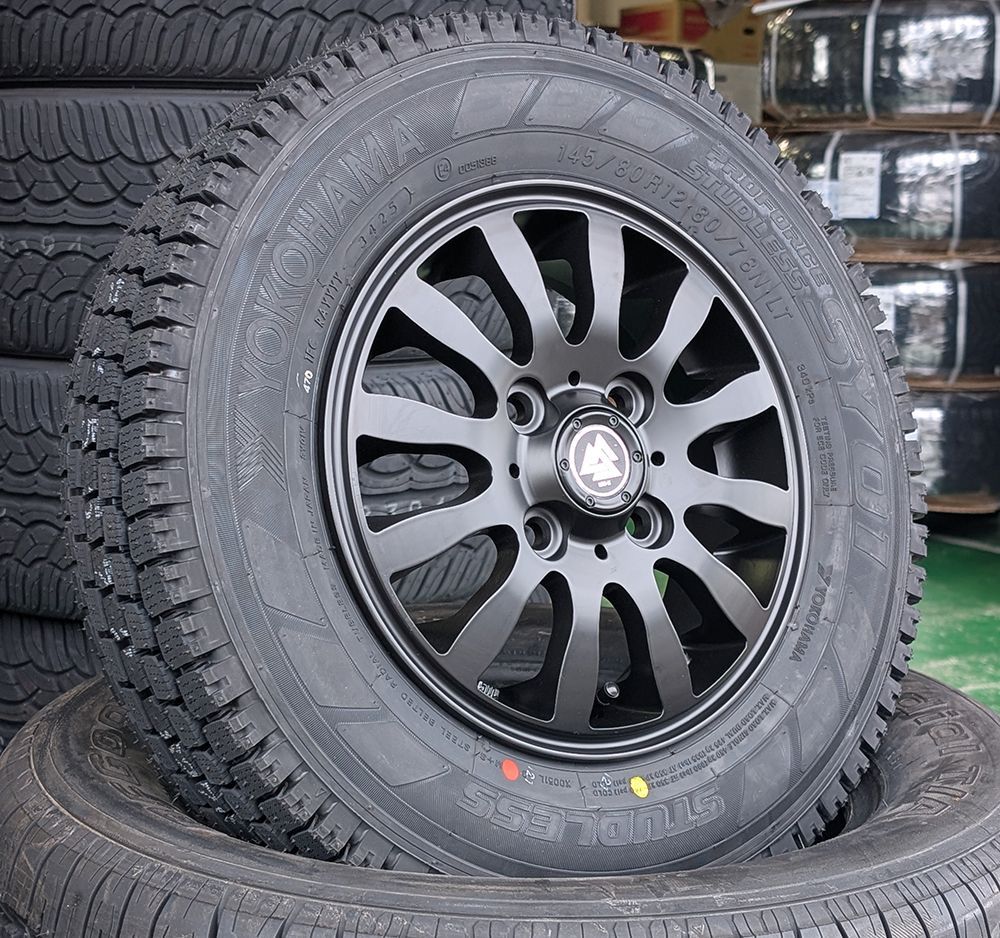 ハイゼット アトレー エヴリー キャリー エブリィ スタッドレスタイヤ 12インチ 製 ヨコハマ SY 01 145 80 R 12