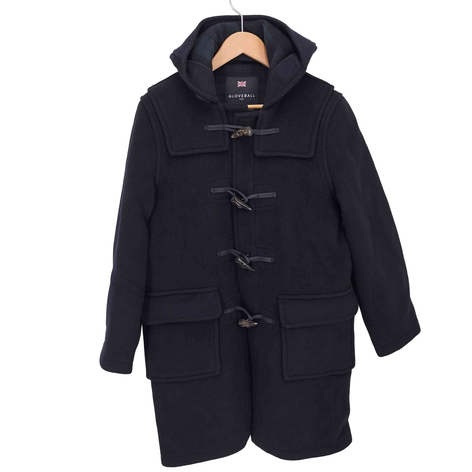 グローバーオール Gloverall CT オリジナル ダッフル コート 裏地チェック レディース fr36