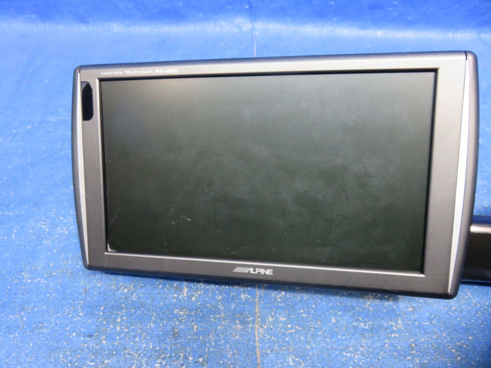 中古ALPINE PKG-M900SC 9インチ WVGA ヘッドレスト ALPINE アルパイン 9インチ WVGA PKG-M900C リアビジョンモニター