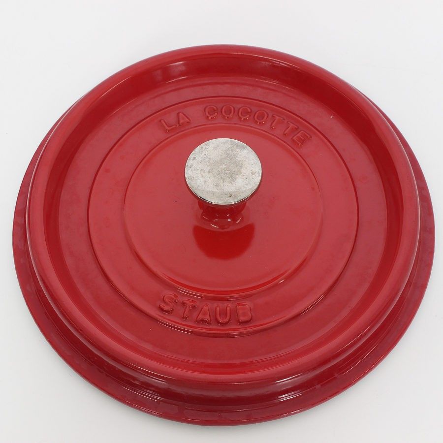 ストウブ ピコ ココット ラウンド 22 cm チェリー 40509 825 ホーロー 両手鍋 本体