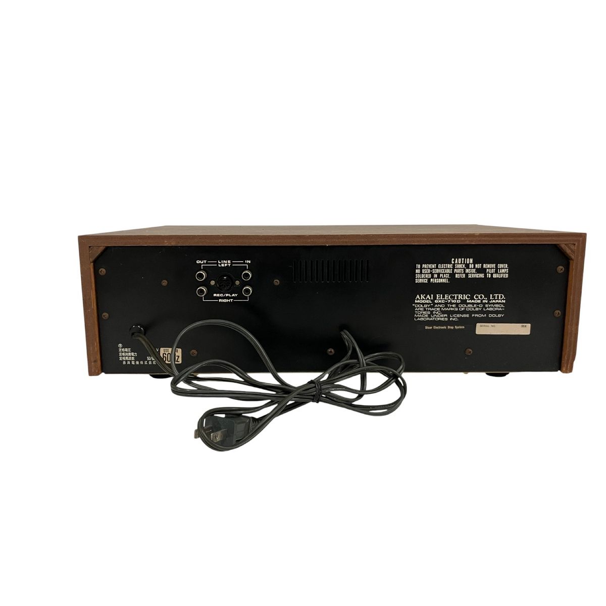 カセットデッキ