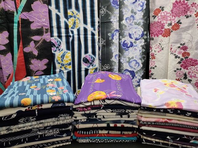 平和屋本店 浴衣 まとめて 45点 蜻蛉 花柄 Kansai 山本寛斎 金彩 など 着用 多数 あり ppp3015