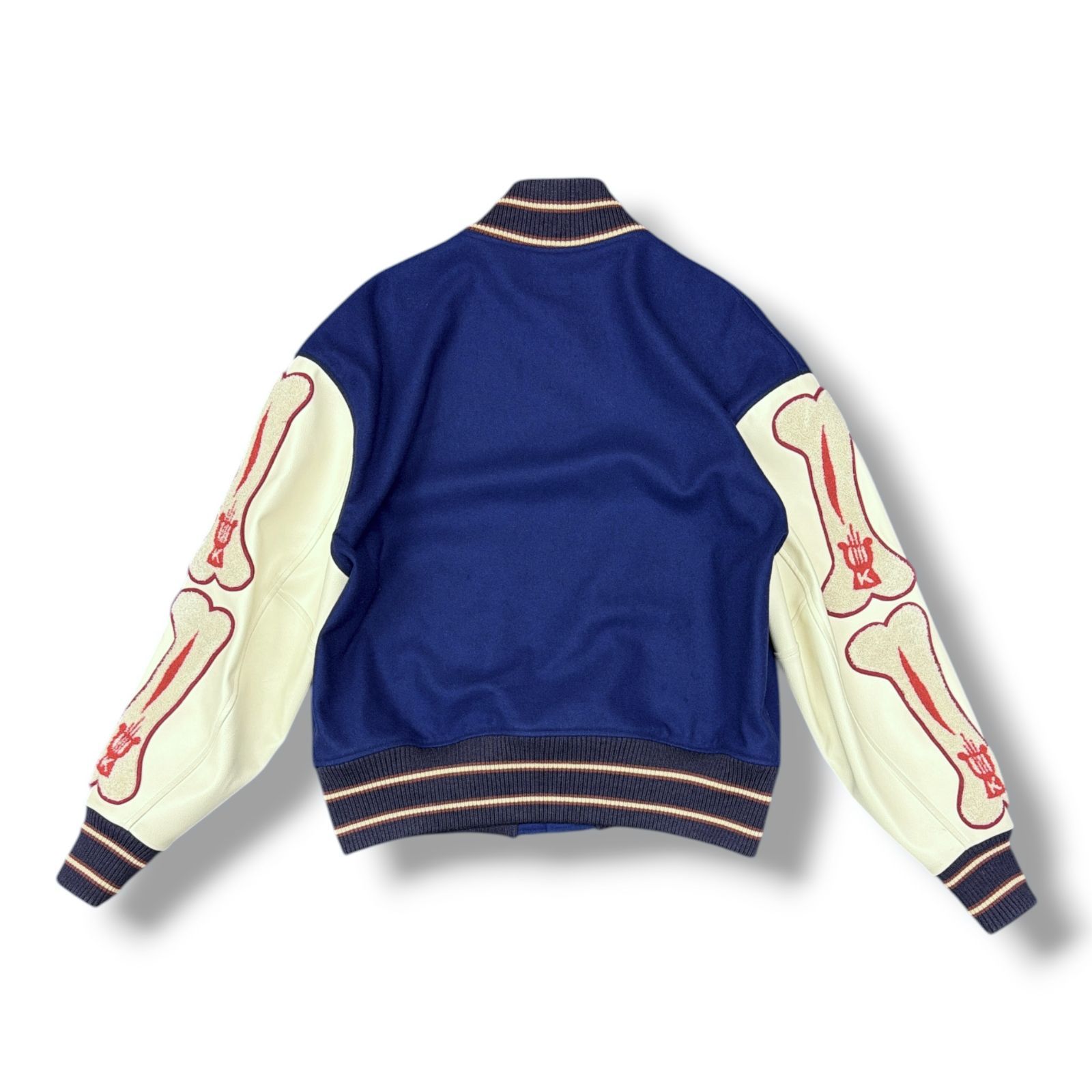 KAPITAL Five Varsity Jacket バーシティジャケット スタジャン ブルゾン キャピタル EK-1309 ブルー 1 2108M5