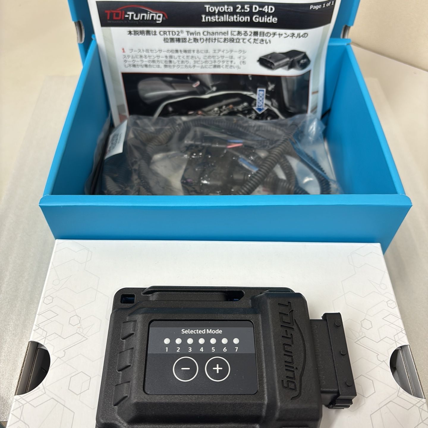 TDI Tuning CRTD4 デジタル ボックス ハイエース 2.5L み