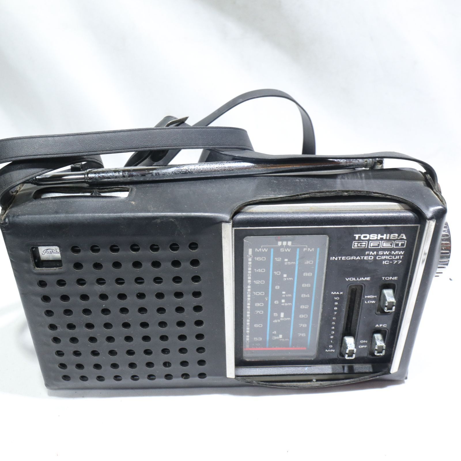 TOSHIBA IC-77 FMラジオ　ジャンク TOSHIBA IC-77 FMラジオ ジャンク 【公式通販】