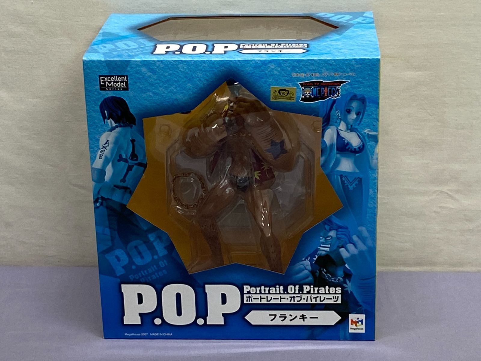 ONE PIECE ワンピース フィギュア P.O.P Portrait.Of.Pirates フランキー モデル ワンピースシリーズ NEO-2 メガハウス 707