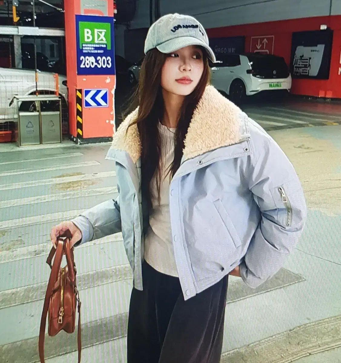 海外配送 ウール KARA ショート アウター