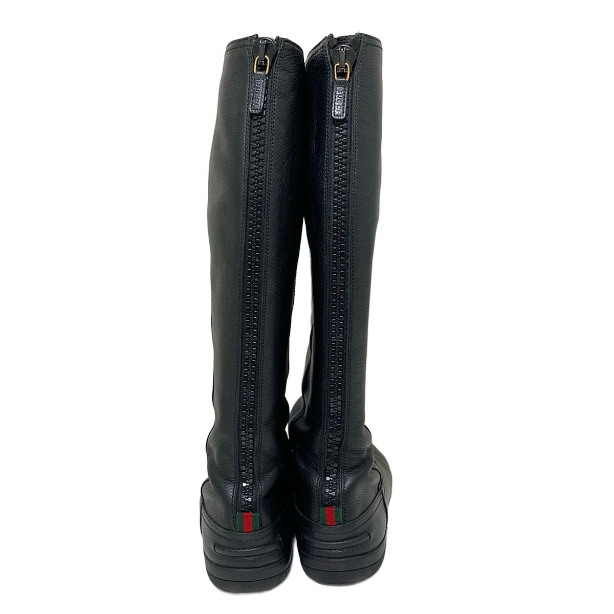 GUCCIのロングブーツ　黒　新品同様36サイズ GUCCIのロングブーツ 黒 新品同様36サイズ GUCCIのロングブーツ 黒