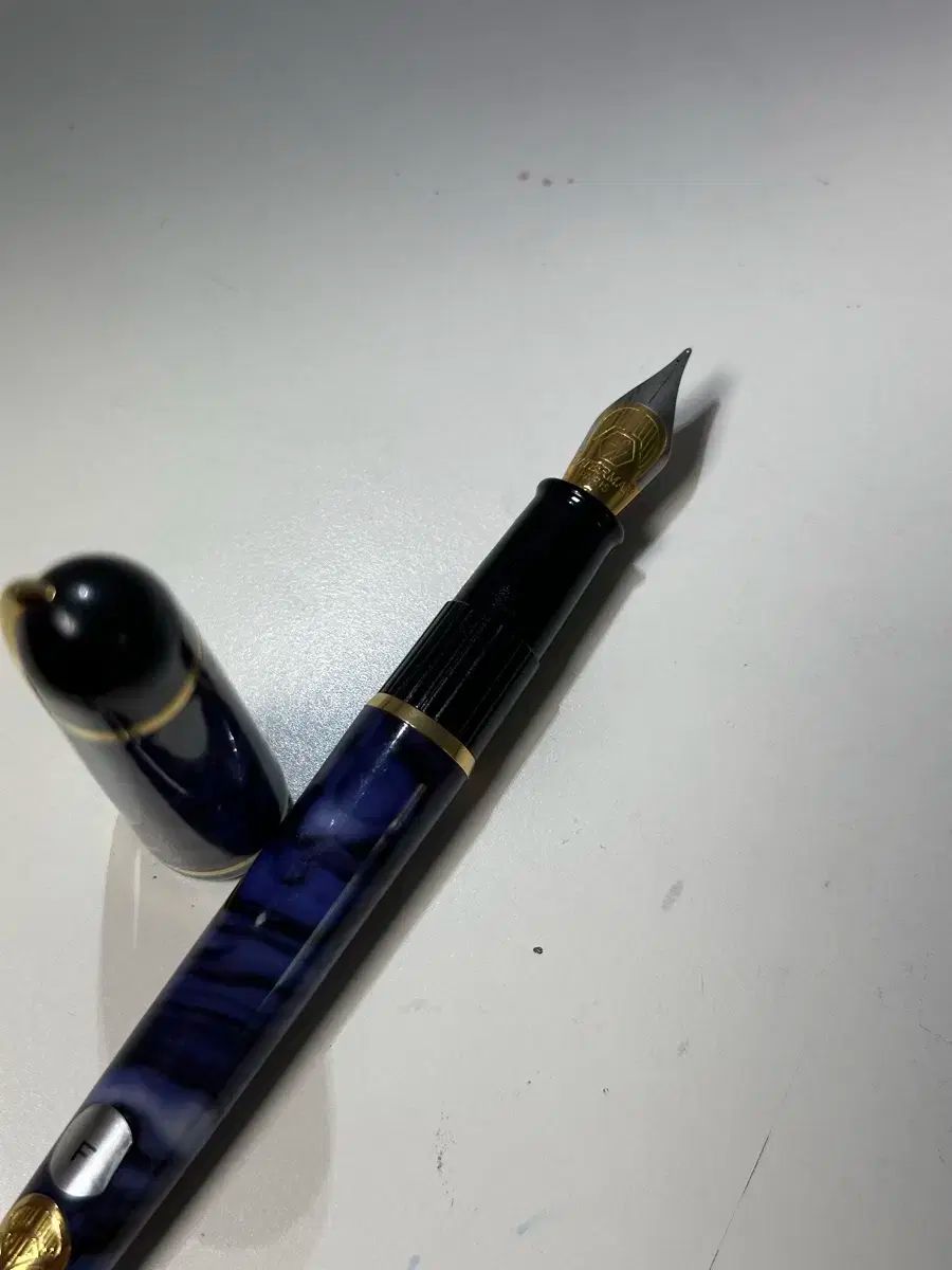 ウォーターマン フィ ブルーマーブル 万年筆