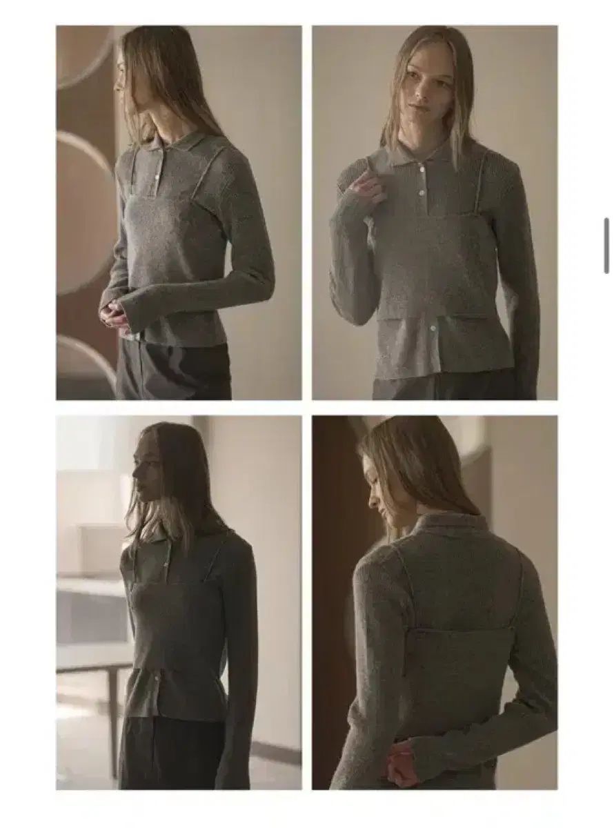 カーディガン ビスチェ