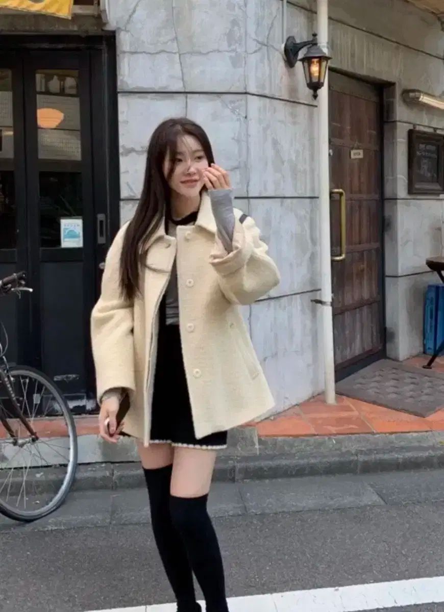 lazyshop ケープ コート ハーフコート