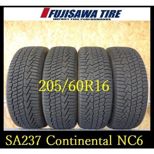 Continental コンチネンタル スタッドレスタイヤ SA 237 North Contact NC 6 205 60 R 16 4本