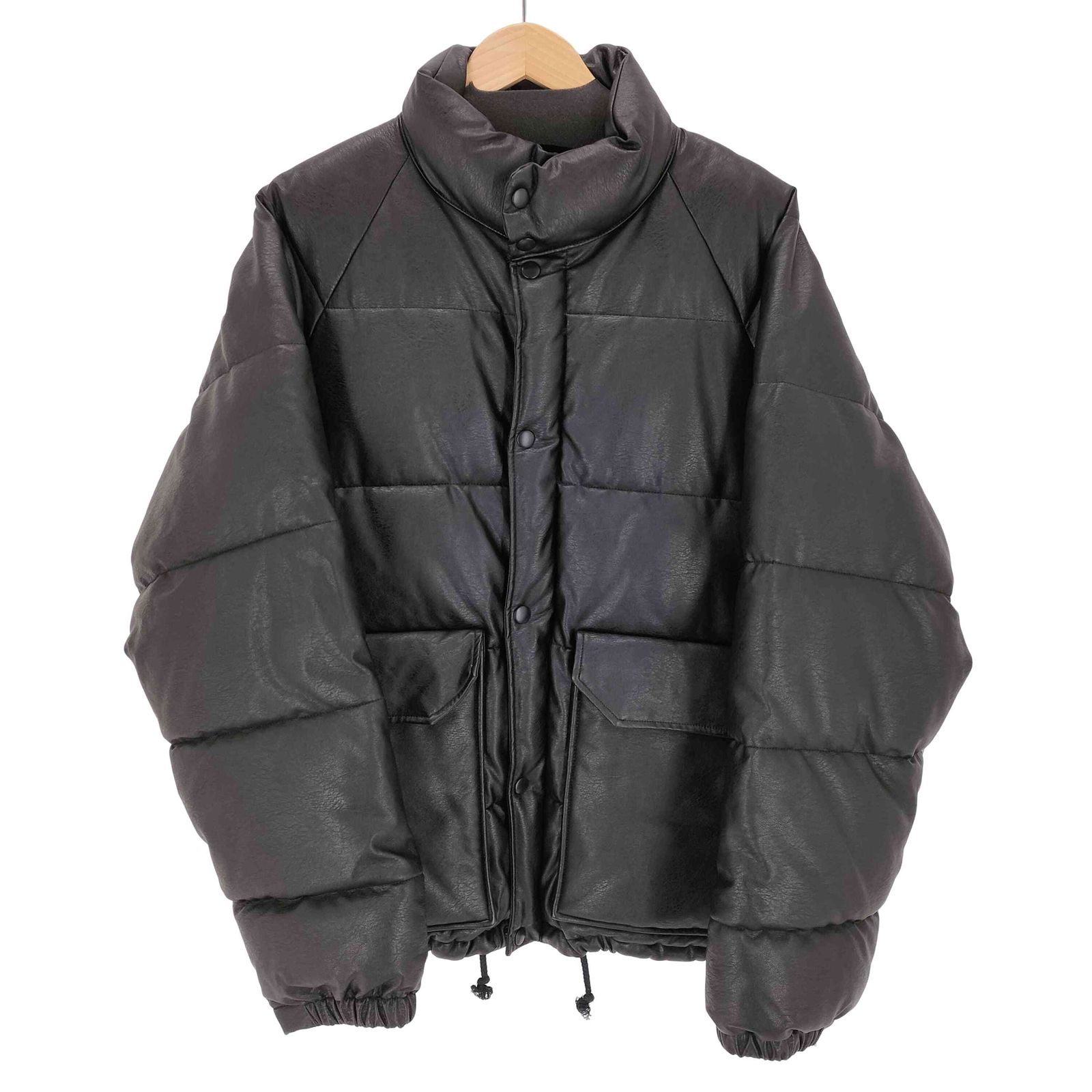 フリークスストア FREAKS STORE フェイクレザー中綿ジャケット メンズ JPN M