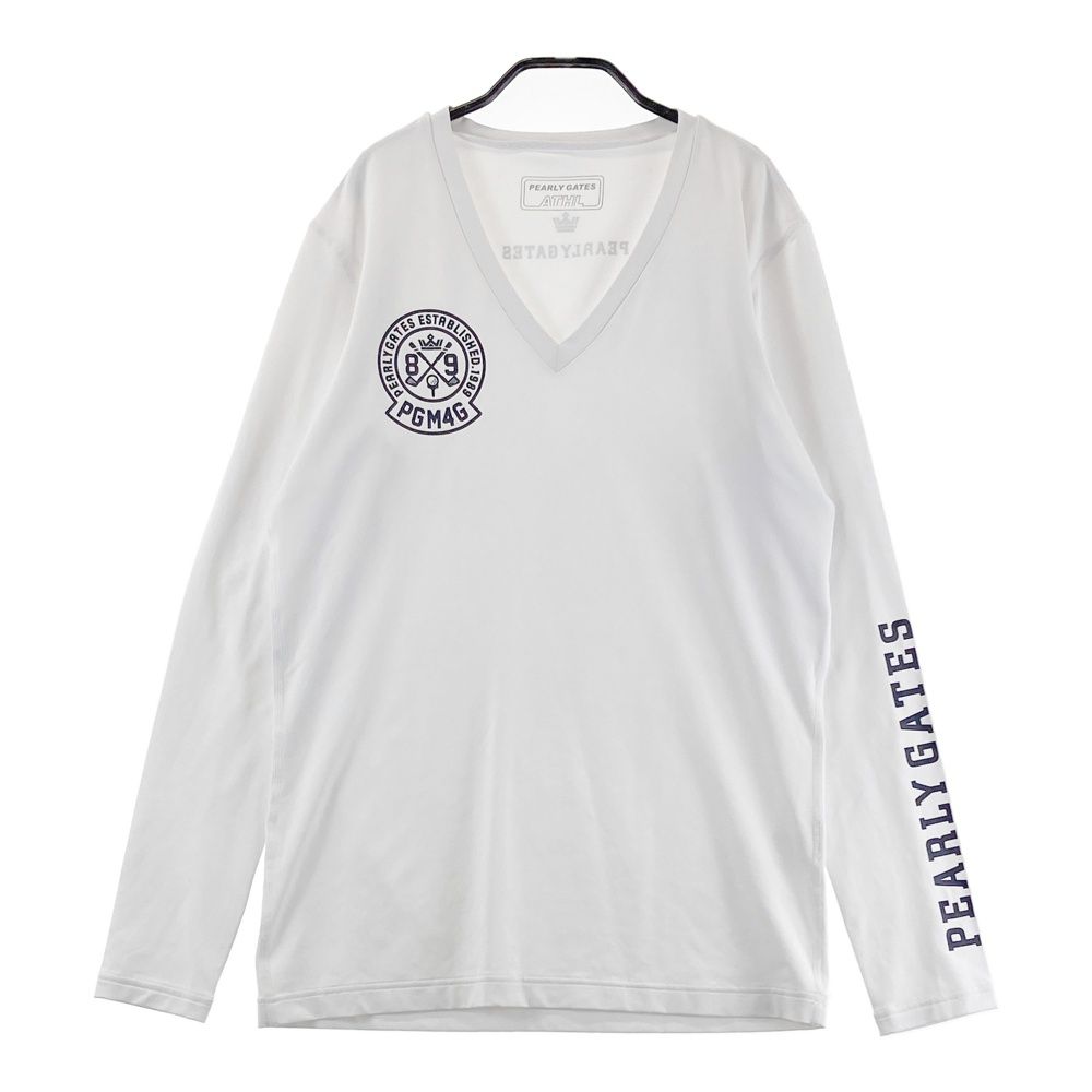 サイズ：5 PEARLY GATES パーリーゲイツ  長袖インナーTシャツ  ホワイト系 [240101464239] ゴルフウェア メンズ ストスト 楽天市場】インナー メンズ パーリーゲイツの通販 サイズ：5 PEARLY