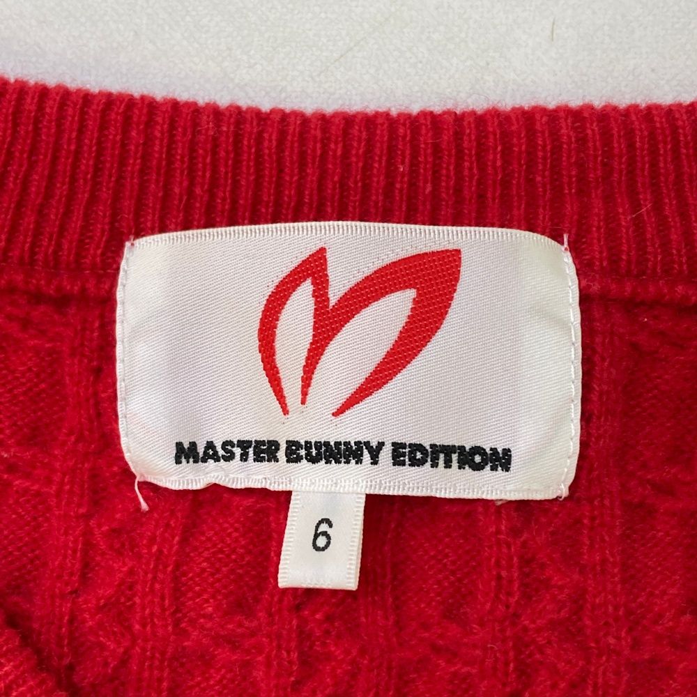 サイズ：6 MASTER BUNNY EDITION マスターバニーエディション カシミヤ