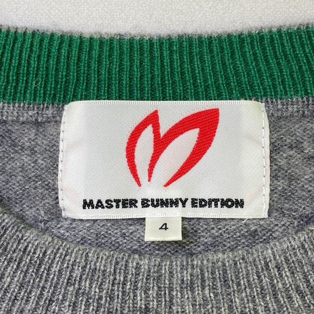 サイズ：4 MASTER BUNNY EDITION マスターバニーエディション カシミヤ