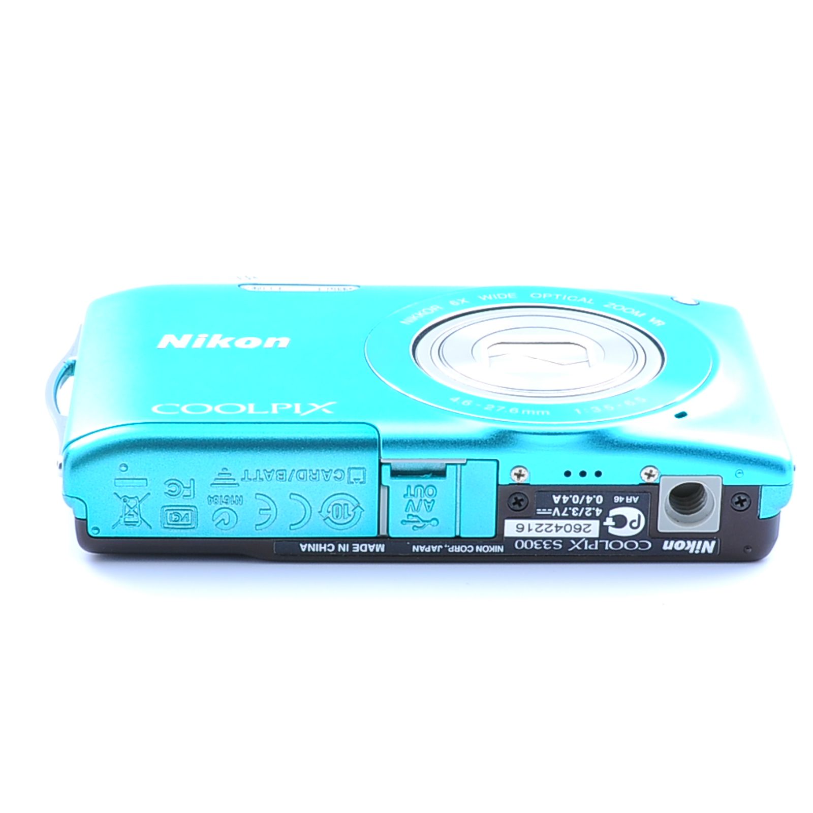 グリーン コンパクトデジタルカメラ