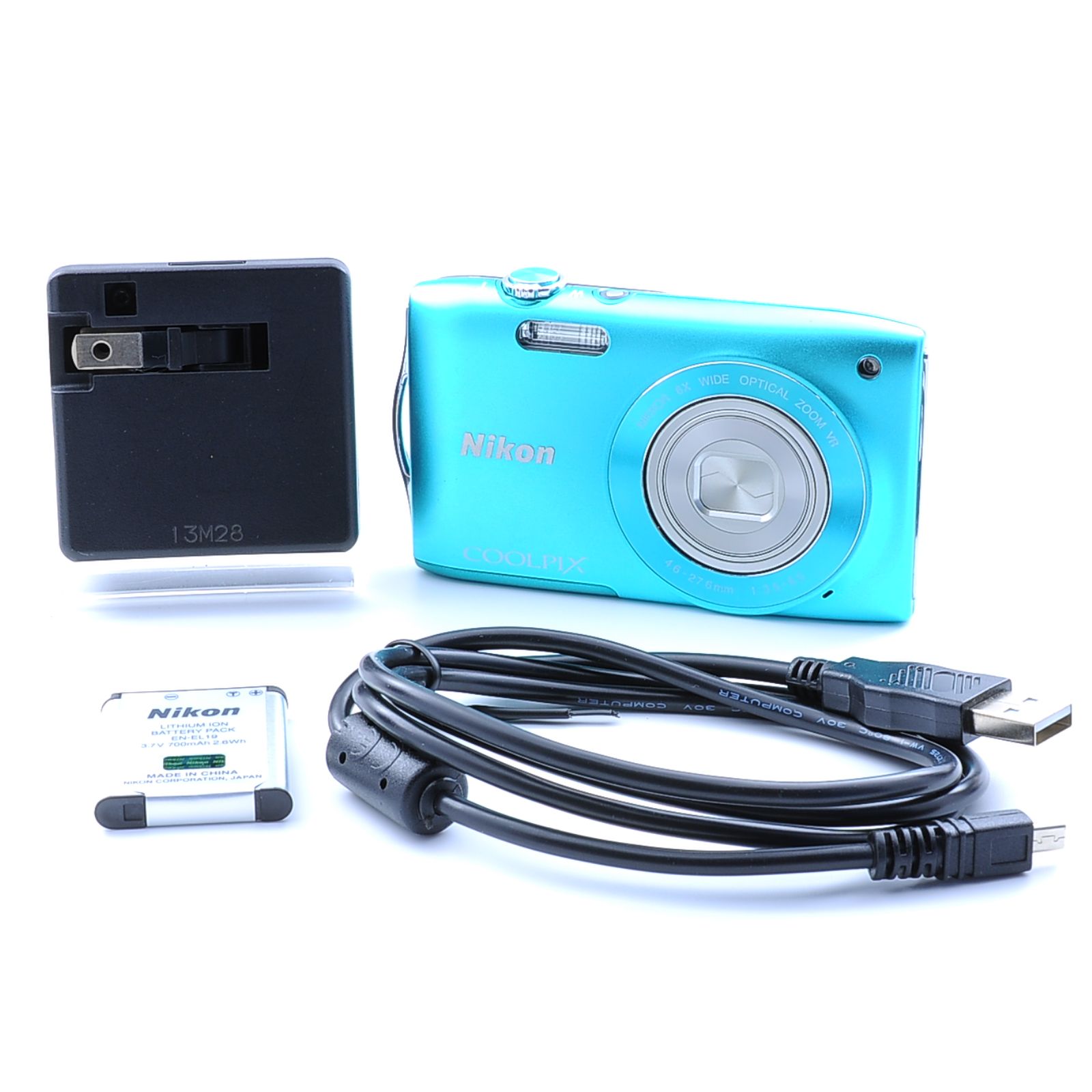 Nikon COOLPIX S3300 グリーン コンパクトデジタルカメラ 504051