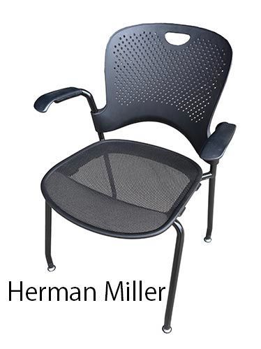 Herman Miller ケイパーチェア 肘付き ブラック ハーマンミラー