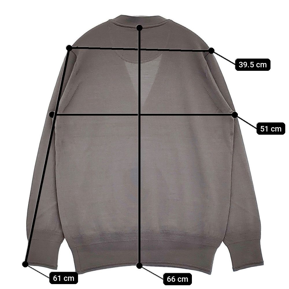 SIDE SLOPE 新品 ニットカーディガン ウール サイズ2 定価31900円
