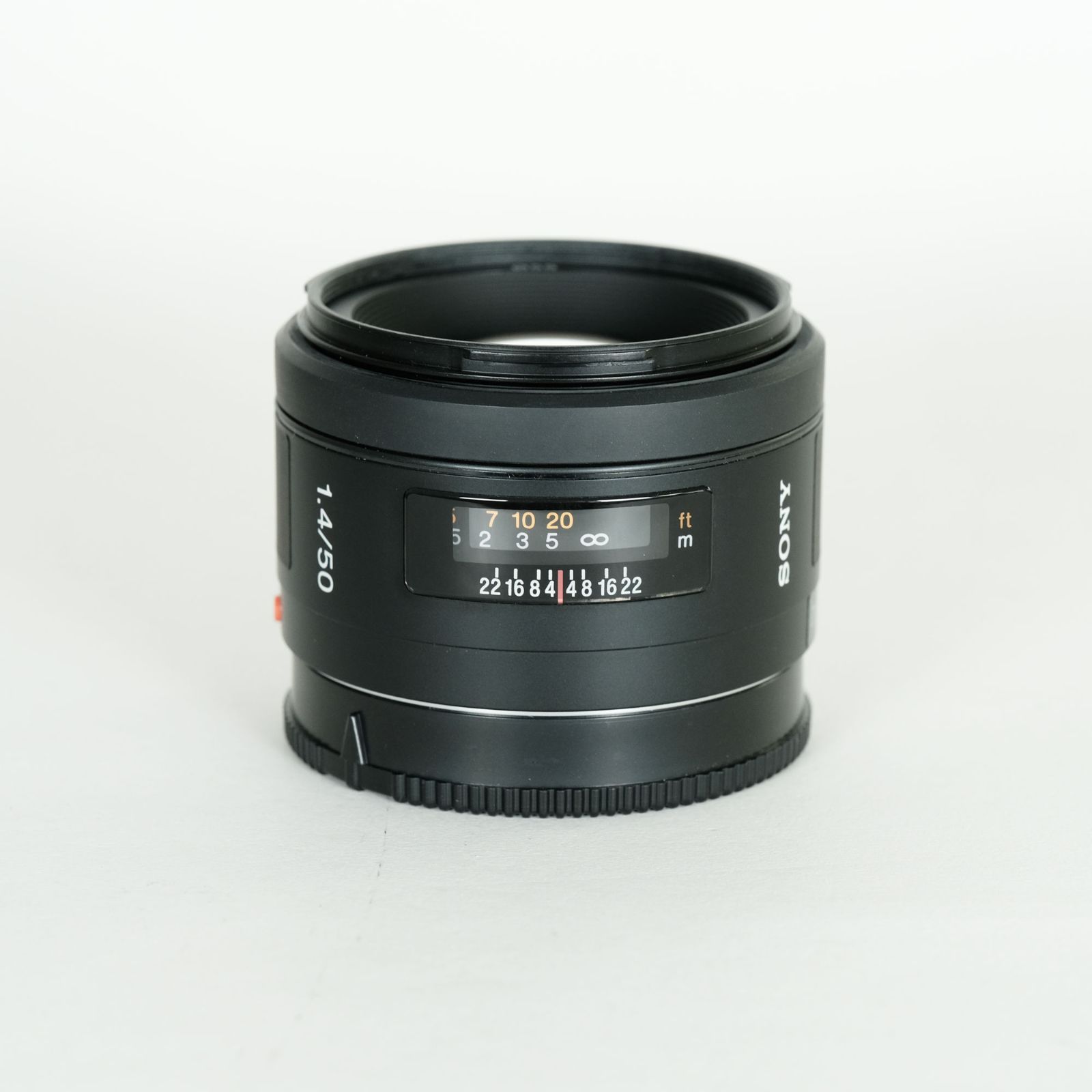フィルター付 SONY 50 mm F 1 4 Aマウント