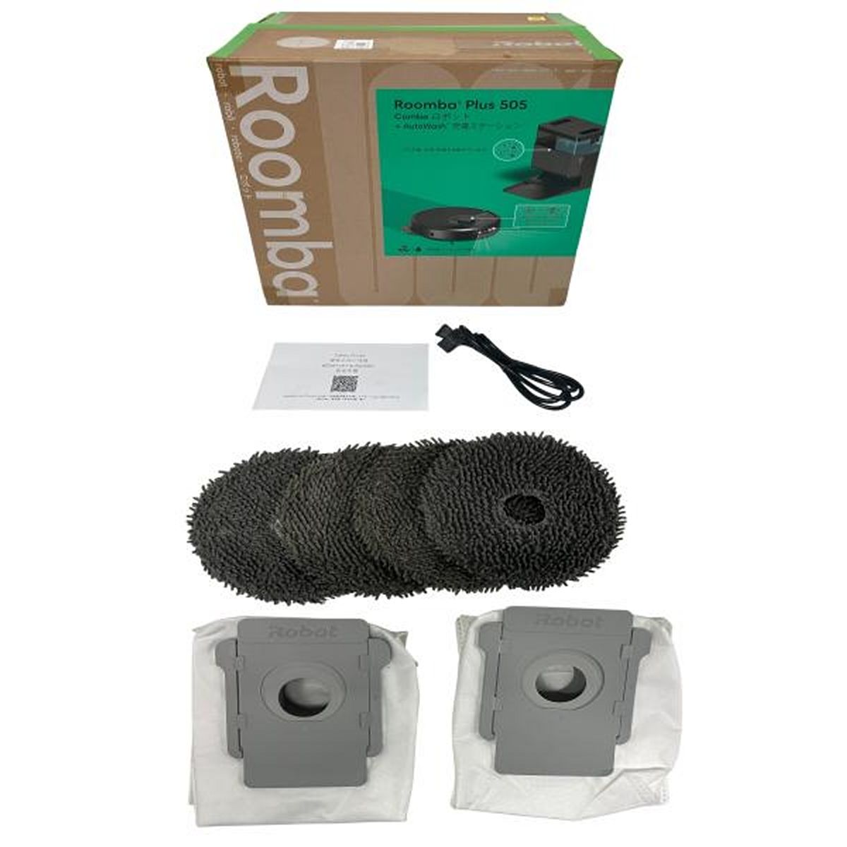 iRobot RCF-Y 1 Roomba Plus 505 Combo AutoWash 充電 ステーション 付き アイロボット ルンバ ロボット 掃除機 家電