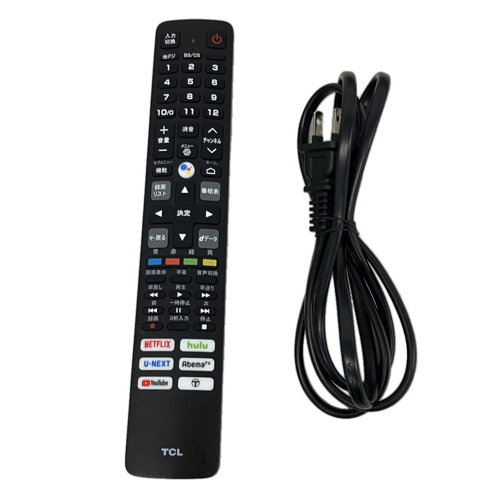 TCL 32 S 518 K 32型 液晶テレビ 製 リモコン付き 家電